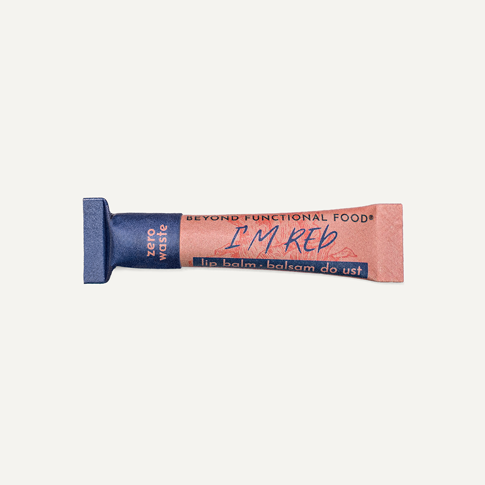 Naturalny czerwony balsam z tlenkiem żelaza - Mineral Tinted Balm Stick (Synthetic Free)