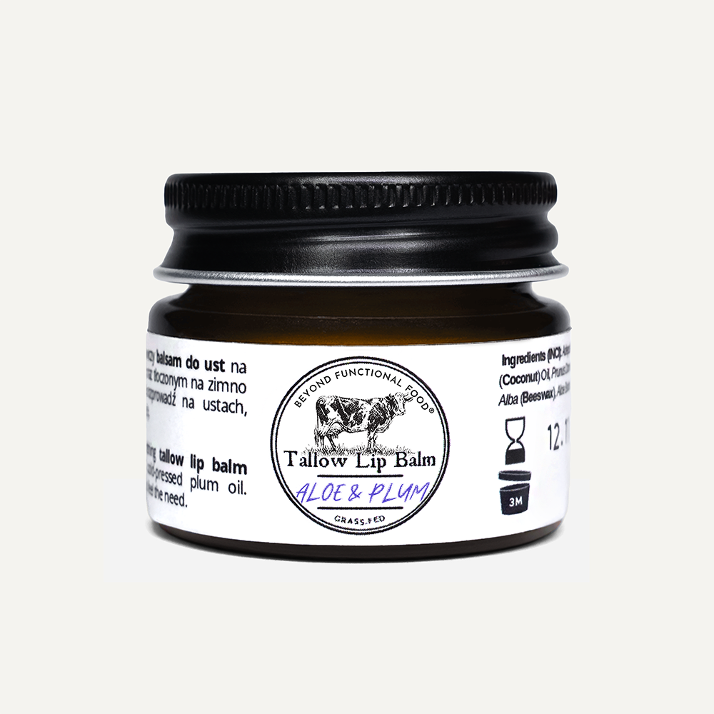 Tallow Lip Balm Aloe &amp; Plum