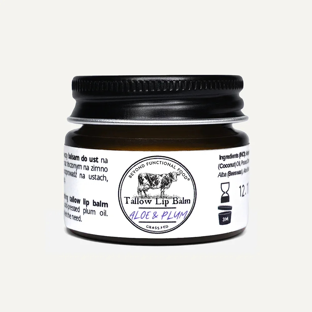 Tallow Lip Balm Aloe &amp; Plum