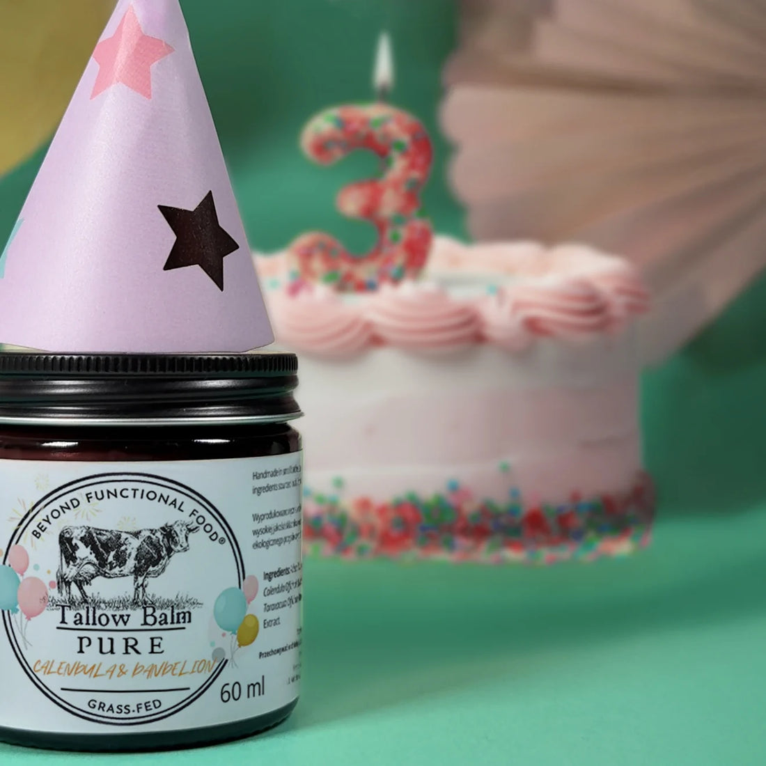 PURE Tallow Balm Calendula &amp; Dandelion